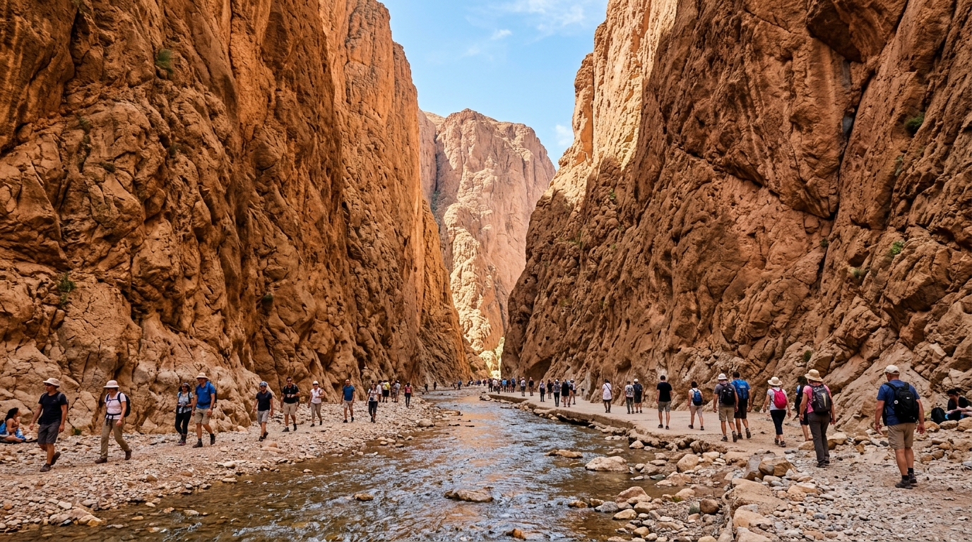 Traversée du Moyen Atlas & Arrivée aux Gorges du Todra